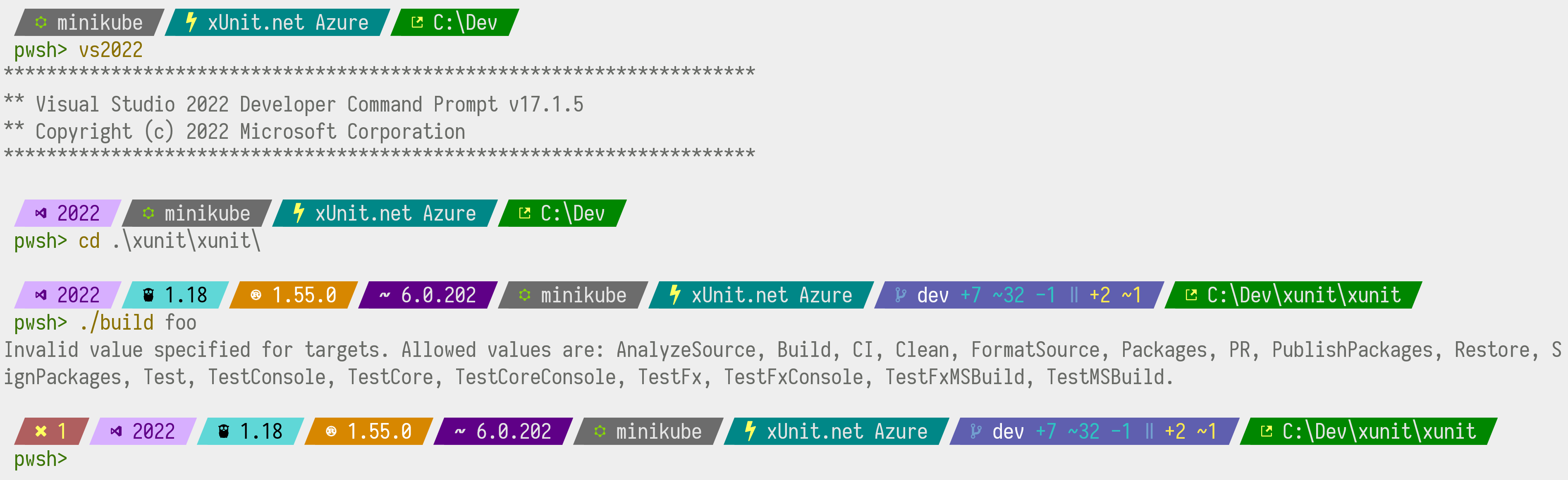 Windows Terminal (light)